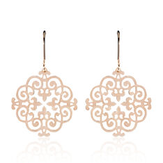 Boucles D'Oreilles Agadir Or Rose - Boucles d'oreilles Pendantes Femme | Marc Orian