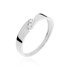 Bague Or Blanc Daphne Trilogie Diamants