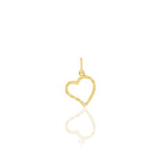 Pendentif Or Jaune Coeur Ajoure