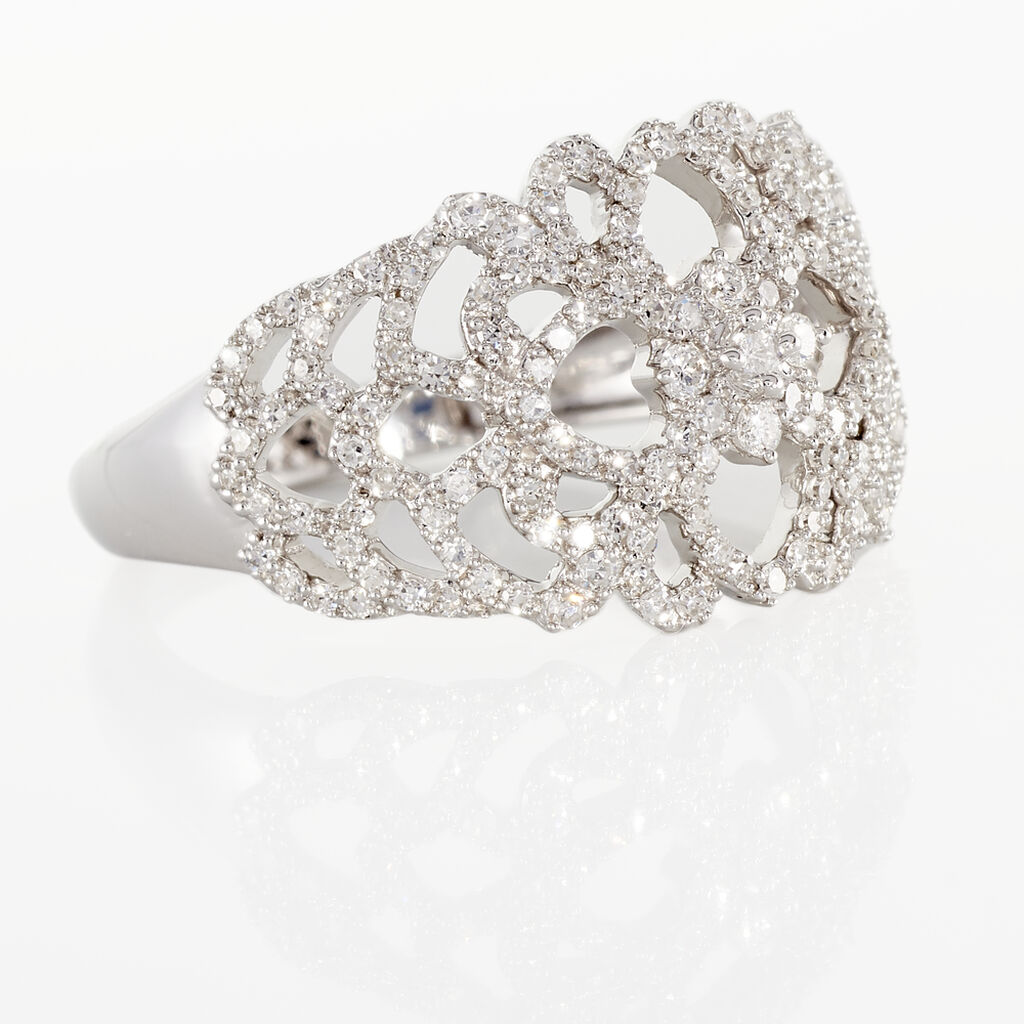 Bague Or Blanc Adanie Diamants B3dfbdw3mdl Marc Orian
