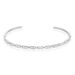 Jonc Argent Rhodie Adali Oxyde - Bracelets fantaisie Femme | Marc Orian