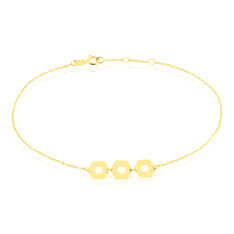 Bracelet Or Jaune Mona 3 Hexagone