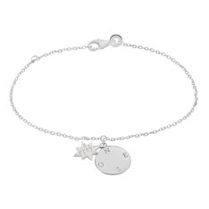 Bracelet Argent Rhodie Aelia Rose Des Vents