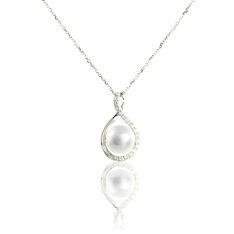 Collier Or Blanc Davy Perle De Culture - Colliers Femme | Marc Orian