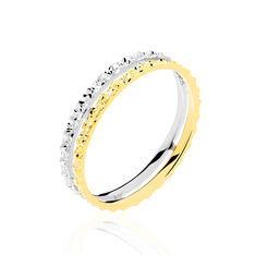 Alliance Or Bicolore Fantaisie