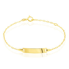 Bracelet Identite Bebe Or Jaune Estee