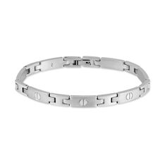 Bracelet Acier Plaque Vis