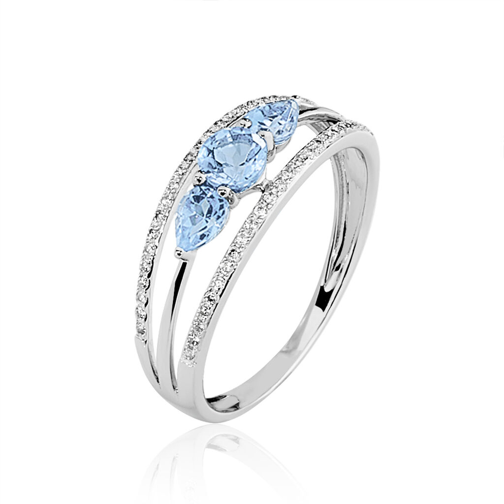 Bague Or Blanc Emeline B3dfbtb365n Marc Orian Bijouterie En