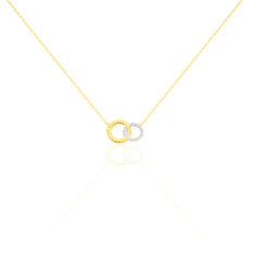 Collier Or Jaune Amanda Cercle Diamant