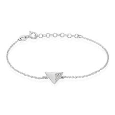 Bracelet Argent Rhodie Cleona
