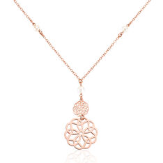 Collier Kaleidoscope Argent Rose - Colliers Femme | Marc Orian