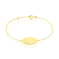Bracelet Identite Bebe Or Jaune Amale