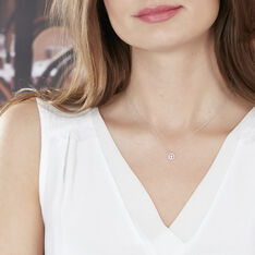 Collier Elisa Or Blanc Et Diamants - Parure de mariage Femme | Marc Orian