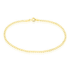 Bracelet Or Jaune Maille Gourmette Elmas