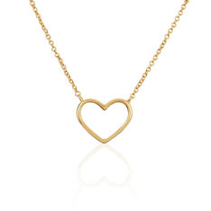 Collier Plaque Or Saona Coeur - Colliers Femme | Marc Orian