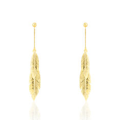 Boucles D'Oreilles Or Jaune Soline