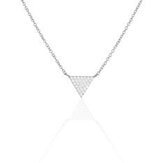 Collier Argent Rhodie Cassandre Oxyde