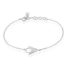 Bracelet Argent Rhodie Assala