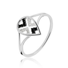 Bague Judy Or Blanc Goutte Diamants