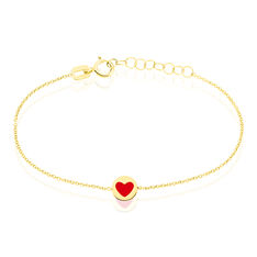 Bracelet Ema Or Jaune Pastille