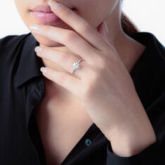 Bague Or Et Oxyde - Bagues Fian&ccedil;ailles Femme | Marc Orian