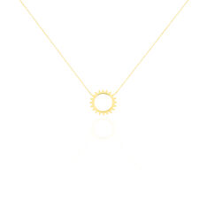 Collier Or Jaune Louki Soleil - Colliers Femme | Marc Orian