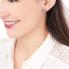 Boucles D'Oreilles Argententourees Ambre