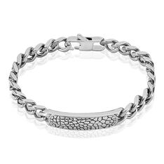 Gourmette Acier - Bracelets fantaisie Homme | Marc Orian