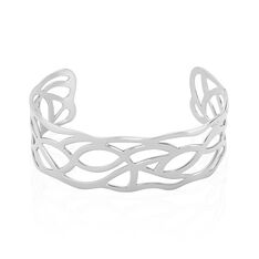 Bracelet Acier Demi Jonc Large