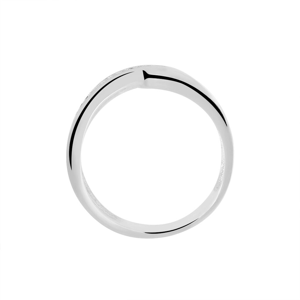 Bague Argent Croisee Oxyde Fadfbzd258h Marc Orian Bijouterie