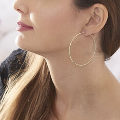 Creoles Or - Boucles d'oreilles Cr&eacute;oles Femme | Marc Orian