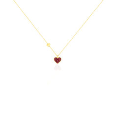 Collier Or Jaune Soraya C?Ur Glitter