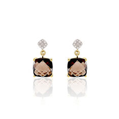 Boucles D'Oreilles Or Jaune Madison