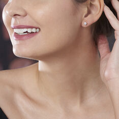 Boucles D'Oreilles Or Jaune Victoria Puce - Clous d'oreilles Femme | Marc Orian