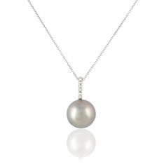 Collier Or Blanc  Anais Perle - Colliers Femme | Marc Orian