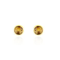 Boucles D'Oreilles Or Jaune Bonbon