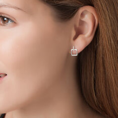 Boucles D'Oreilles Sarina Or Blanc