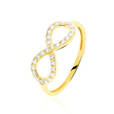 Bague Or Et Oxyde