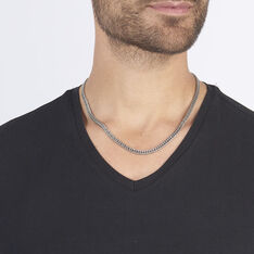 Collier Acier Petit Maillon