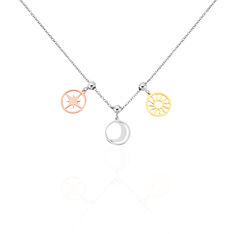 Collier Argent Tricolore Gala Pampilles