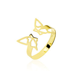 Bague Or Jaune Lisea Fleur