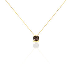 Collier Maelle Or Jaune Quartz Fume - Colliers Femme | Marc Orian