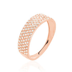 Bague Aurora Or Rose Et Oxydes