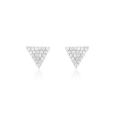 Boucles D'Oreilles Argent Rhodie Cassandre Puce Oxyde