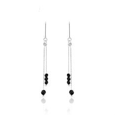 Boucles D'Oreilles Lily Argent Et Pierre