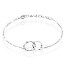 Bracelet Argent Rhodie Aurelia Cercle Cisele