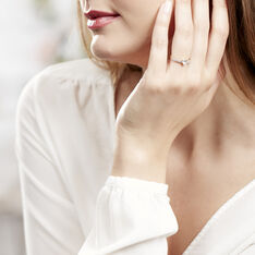 Bague Or Jaune Et Oxyde - Bagues Fian&ccedil;ailles Femme | Marc Orian