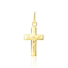 Pendentif Or Jaune Croix Christ Arabel