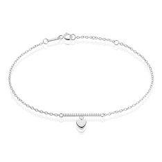 Bracelet Olivia  Argent Et Oxyde