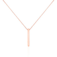 Collier Argent Rose Tina Barrette - Colliers Femme | Marc Orian